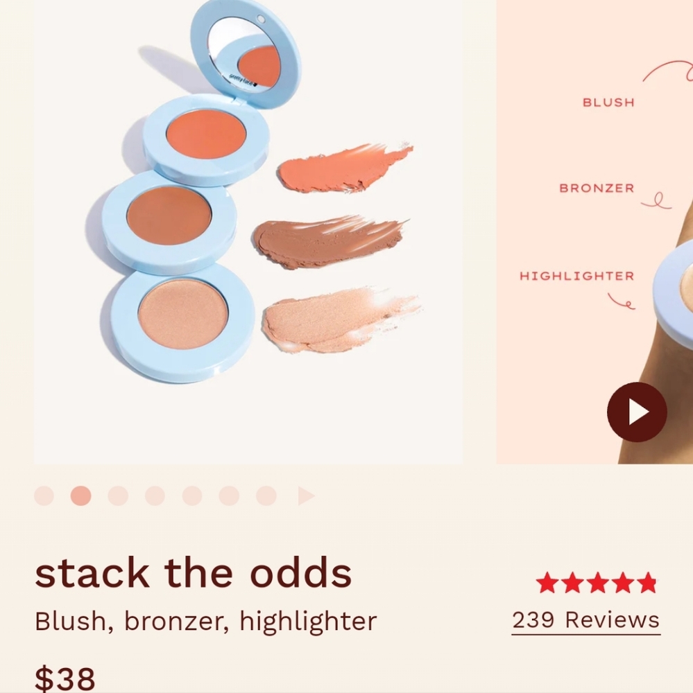 Alleyoop Stack the Odds Blush, Bronzer, Highlighter, Sunkissed